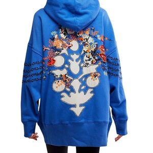 NWT FP Movement - At My Best Embroidered Sweatshirt - Women's Hoodie